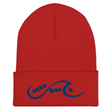 Load image into Gallery viewer, Beanie with Cuff - Cocoa Beach Wave™ Design