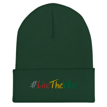 Load image into Gallery viewer, Beanie with Cuff - #LiveTheVibe™