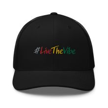 Load image into Gallery viewer, Retro Trucker Cap #LiveTheVibe™ Design