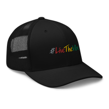 Load image into Gallery viewer, Retro Trucker Cap #LiveTheVibe™ Design