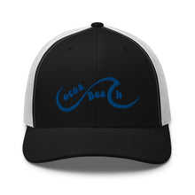 Load image into Gallery viewer, Cocoa Beach Retro Trucker Cap Wave™ Design