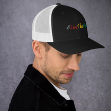 Load image into Gallery viewer, Retro Trucker Cap #LiveTheVibe™ Design