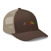 Load image into Gallery viewer, Retro Trucker Cap #LiveTheVibe™ Design