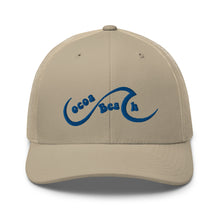 Load image into Gallery viewer, Cocoa Beach Retro Trucker Cap Wave™ Design