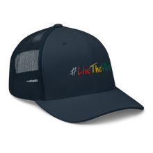 Load image into Gallery viewer, Retro Trucker Cap #LiveTheVibe™ Design