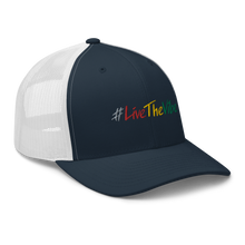 Load image into Gallery viewer, Retro Trucker Cap #LiveTheVibe™ Design