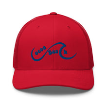 Load image into Gallery viewer, Cocoa Beach Retro Trucker Cap Wave™ Design