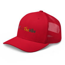 Load image into Gallery viewer, Retro Trucker Cap #LiveTheVibe™ Design