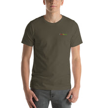 Load image into Gallery viewer, T-Shirt_Short-Sleeve Unisex - #LiveTheVibe™ Original Tiki Design