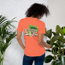Load image into Gallery viewer, T-Shirt_Short-Sleeve Unisex - #LiveTheVibe™ Original Tiki Design