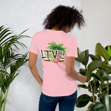 Load image into Gallery viewer, T-Shirt_Short-Sleeve Unisex - #LiveTheVibe™ Original Tiki Design