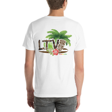 Load image into Gallery viewer, T-Shirt_Short-Sleeve Unisex - #LiveTheVibe™ Original Tiki Design