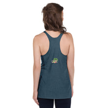 Load image into Gallery viewer, Tank_Women's Racerback - White Text - Be Authentic, Spread Good Vibes, Give Back #LiveTheVibe™