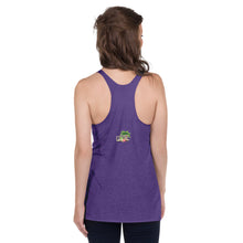 Load image into Gallery viewer, Tank_Women's Racerback - White Text - Be Authentic, Spread Good Vibes, Give Back #LiveTheVibe™