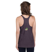 Load image into Gallery viewer, Tank_Women's Racerback - White Text - Be Authentic, Spread Good Vibes, Give Back #LiveTheVibe™