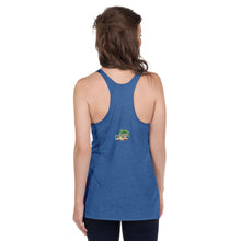 Load image into Gallery viewer, Tank_Women's Racerback - White Text - Be Authentic, Spread Good Vibes, Give Back #LiveTheVibe™