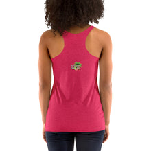 Load image into Gallery viewer, Tank_Women's Racerback - Black Text - Be Authentic, Spread Good Vibes, Give Back #LiveTheVibe™