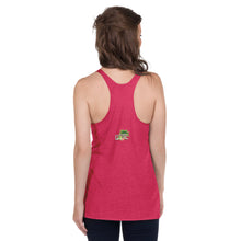 Load image into Gallery viewer, Tank_Women's Racerback - White Text - Be Authentic, Spread Good Vibes, Give Back #LiveTheVibe™