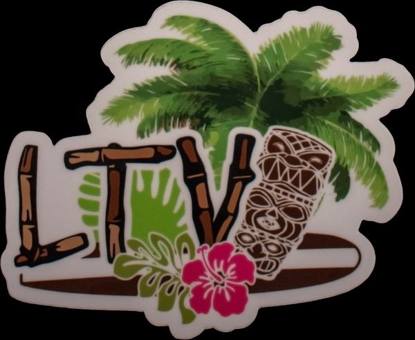 Sticker - LTV Tiki Design