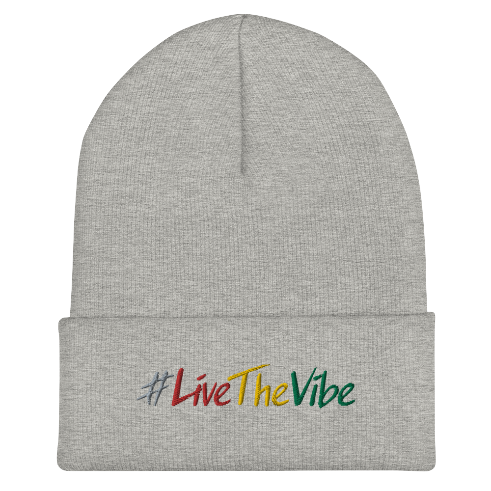 Beanie with Cuff - #LiveTheVibe™