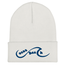 Load image into Gallery viewer, Beanie with Cuff - Cocoa Beach Wave™ Design

