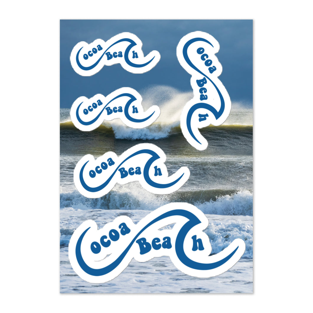 Sticker sheet - Cocoa Beach Wave™