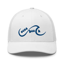 Load image into Gallery viewer, Cocoa Beach Retro Trucker Cap Wave™ Design
