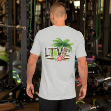 Load image into Gallery viewer, T-Shirt_Short-Sleeve Unisex - #LiveTheVibe™ Original Tiki Design
