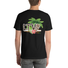 Load image into Gallery viewer, T-Shirt_Short-Sleeve Unisex - #LiveTheVibe™ Original Tiki Design
