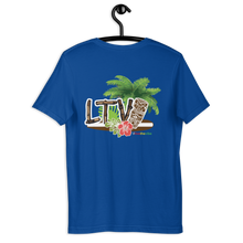 Load image into Gallery viewer, T-Shirt_Short-Sleeve Unisex - #LiveTheVibe™ Original Tiki Design

